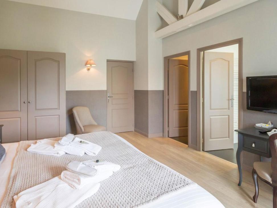 Hotel Au Pré Carré Plumergat Habitación foto